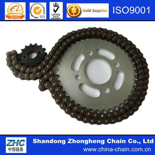 Motorcycle chain and sprocket kits for India market